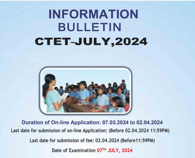 Apply for CTET July